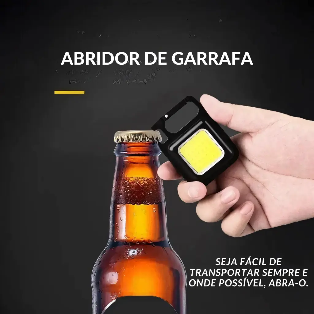 Mini-Lanterna-LED-Recarregável-abridor-de-garrafa